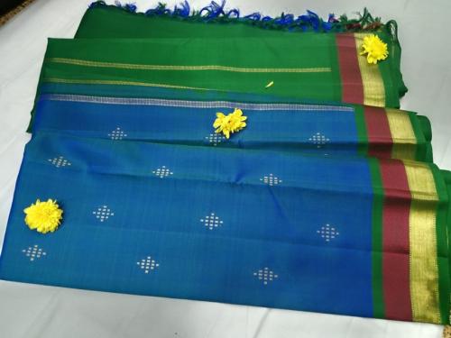 SAREES KPM SILK WITH BLOUSE